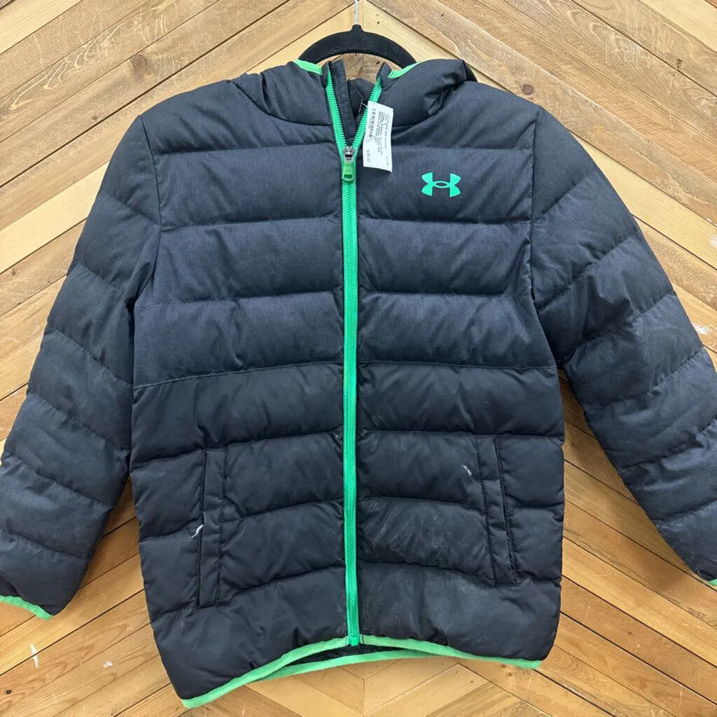 Under Armour Men's Puffer Vest: Black and Green-children-MD