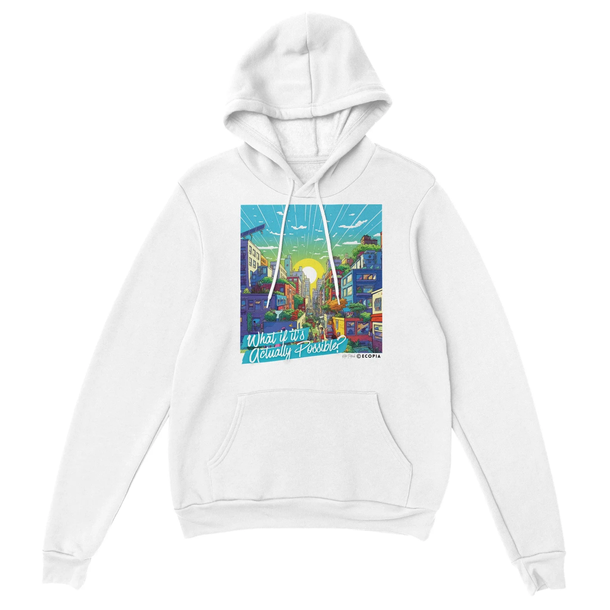 What if It's Actually Possible? Classic Unisex Pullover Hoodie | White   Colors